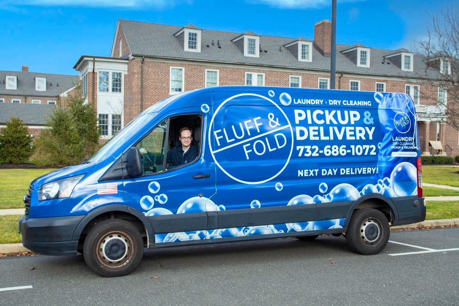 Fluff and Fold Pickup and Delivery Service